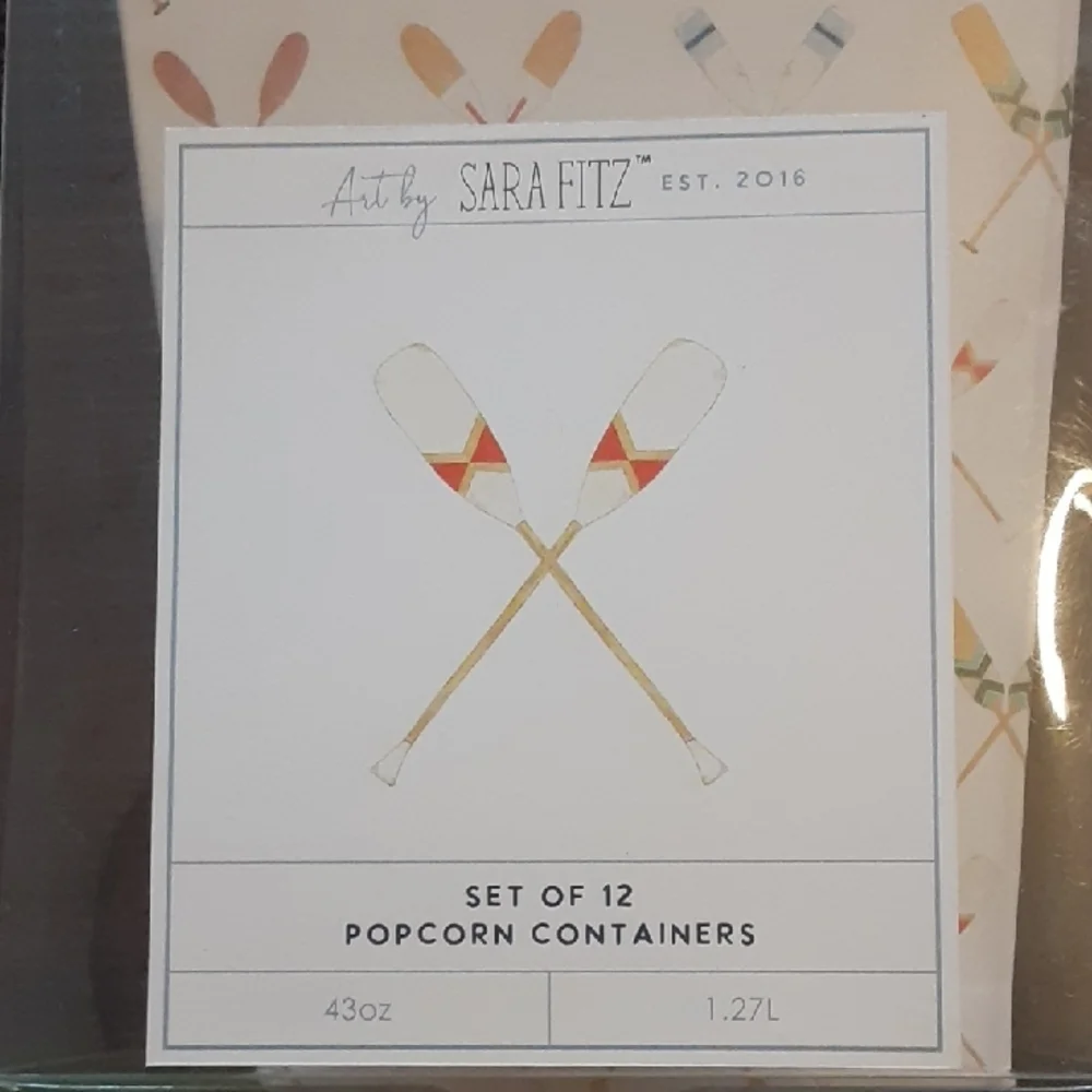 Sara Fitz Bundle of Paper Containers - 3 Sets of 12